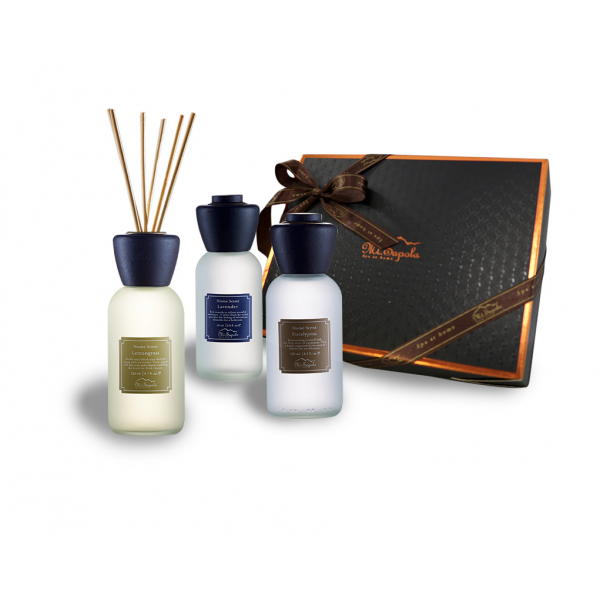 Home Scent Gift Set, 3x60ml Home Scents (Eucalyptus, Lavender, Lemongrass)
