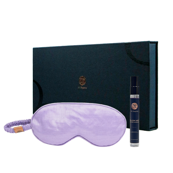 Eye Mask Set  inc 12ml Pillow Mist- Lavender -
